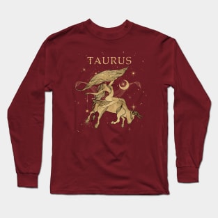 Taurus zodiac sign Long Sleeve T-Shirt